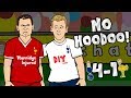 No hoodoo 41 spurs vs liverpool parody cartoon 2017