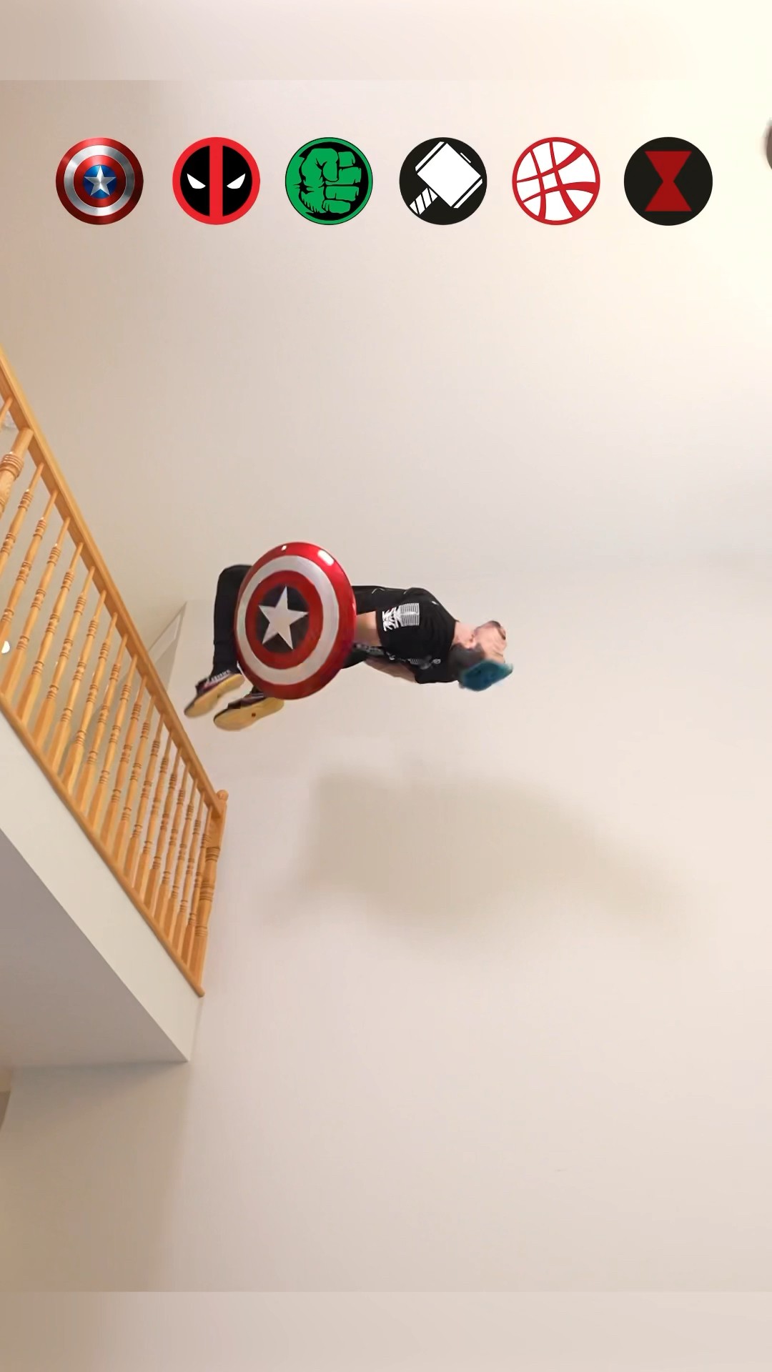 Parkour with emojis: superhero edition ?