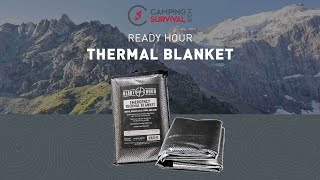 Deluxe Thermal Blanket | All-Purpose Blanket | Emergency Survival Gear