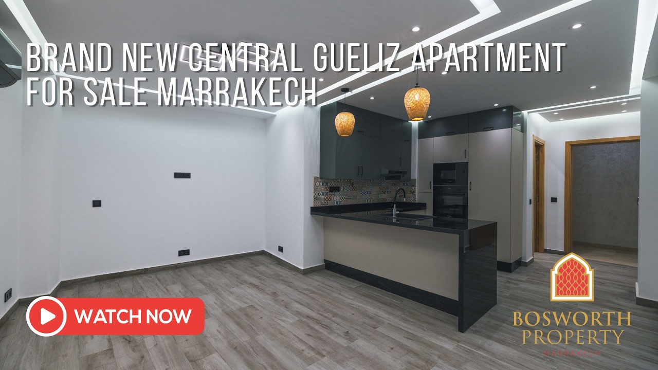 Brand New Central Gueliz Apartment For Sale Marrakech