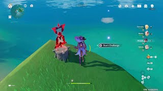 Electro Particles Challenge - Genshin Impact