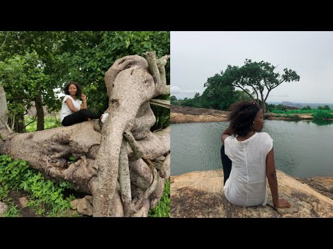 ADO AWAYE MOUNTAINS AND SUSPENDED LAKES TRAVEL VLOG OYO STATE NIGERIA 