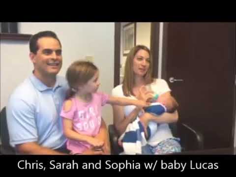 Chris, Sarah & Sophia Adopt