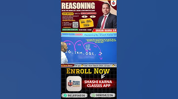 Series Topic Hacks! Reasoning BABA Shashi Karna Sir #ssc2025 #upsi2025