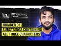 L7. Mastering Substrings with All Three Characters: Two Pointers & Sliding Window Technique 📚