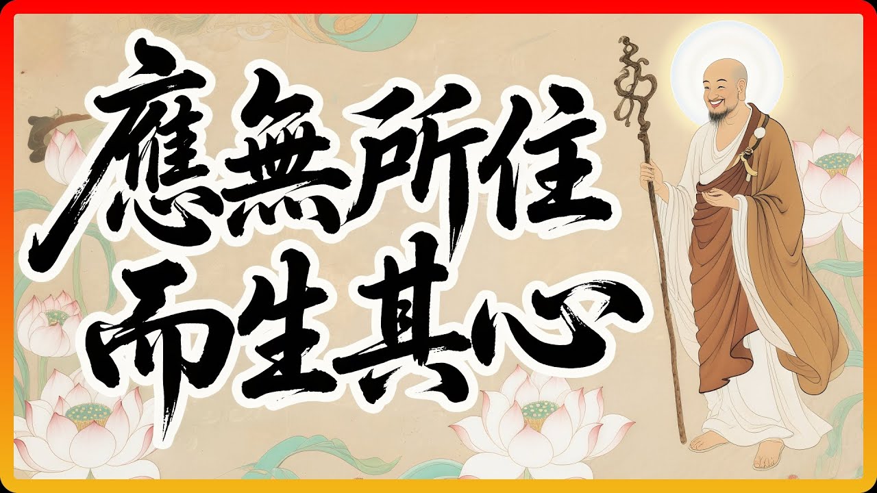 六祖慧能因這句話開悟！「應無所住而生其心」藏著你沒悟透的深層玄機！#佛教故事 #佛法 #修行 #開悟 #六祖慧能 #壇經