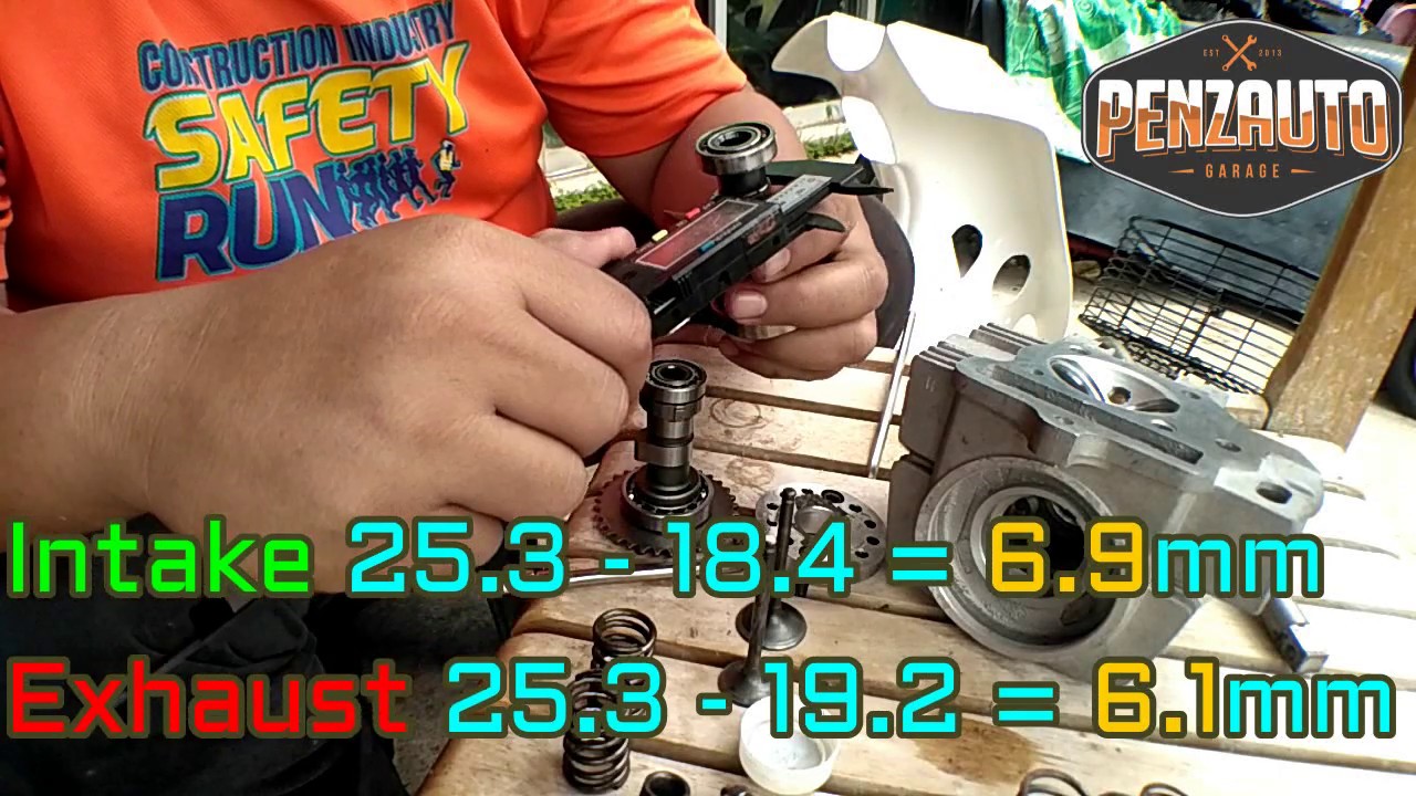Punca Spring Valve Putus Dua Cara Ukur Cam Lift 122cc Honda C70 Race Engine Setup Youtube