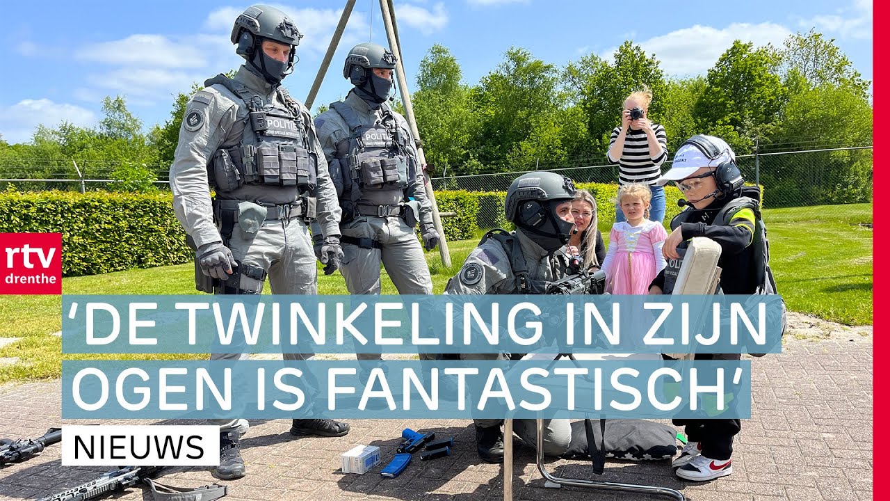 Ernstig zieke Jenoah (5) heeft de dag van z'n leven | RTV Drenthe