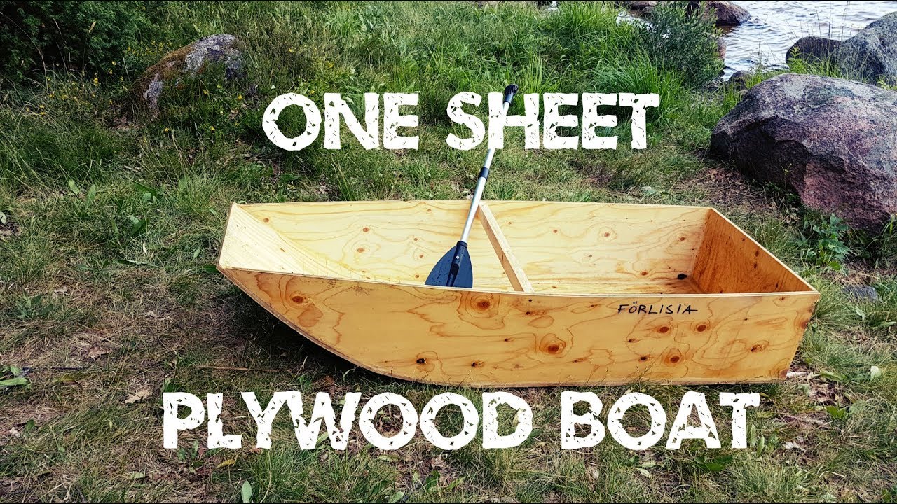 how to build a plywood sailboat