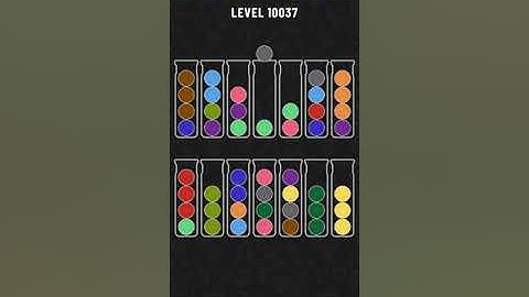 Ball Sort Puzzle Level 10037 / Water Sort Puzzle Level 10037  / all the same