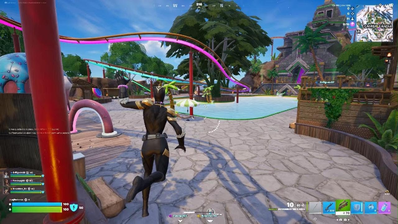 Fortnite vitoria squad