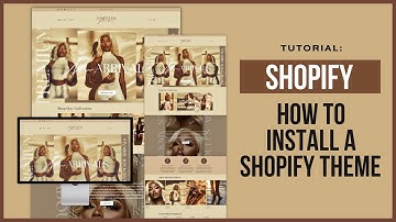 How to Install a Shopify Theme Using a Zip File | #shopifytutorial #websitedesign #graphicdesign