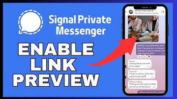 How to Enable Generate Link Previwes in Signal 2024?