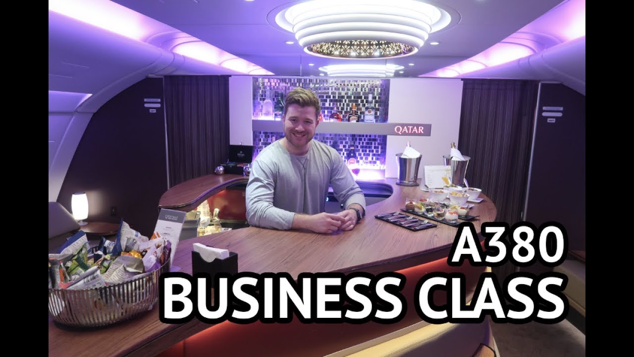 A380 BUSINESS CLASS - Qatar Airways