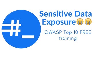 Hands-on Sensitive Data Exposure tutorial