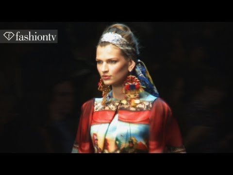 Dolce & Gabbana Spring/Summer 2013 ft Bianca Balti...