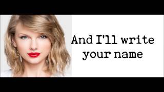 Taylor Swift - Blank Space (Lyrics)