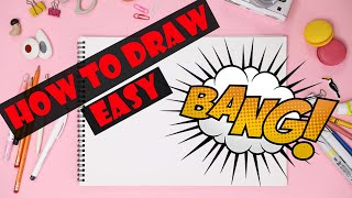 How To Draw BANG Easy - Draw with Me