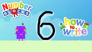 Numberblocks How to Write 6 | Meet Numberblocks Six | New App Update 2022 screenshot 4