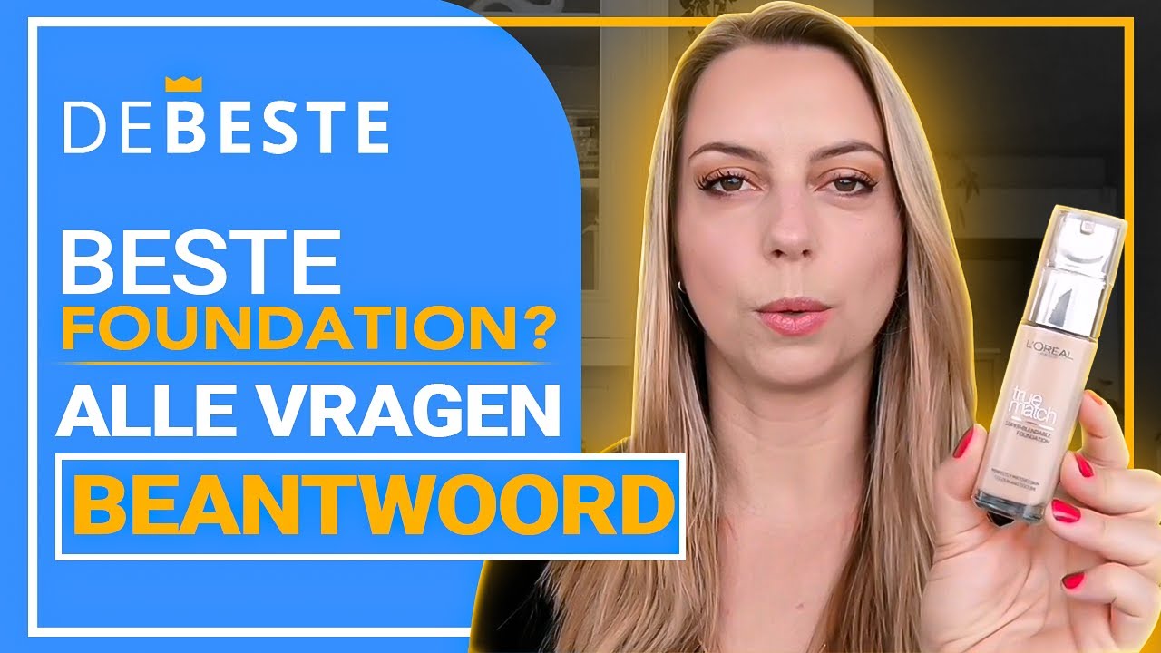 Beste foundation: DeBeste.com ging op zoek | Make-over Martje