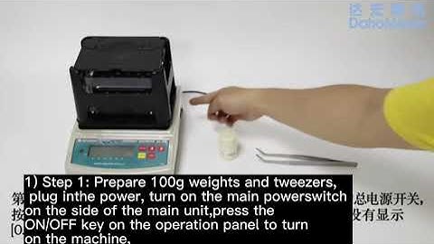 Solids Density Meter Operation Video