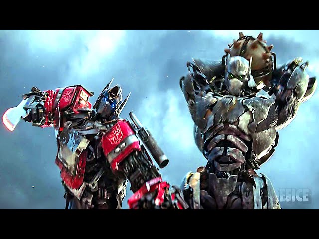 Optimus Prime e Primal se encontram em nova cena do filme