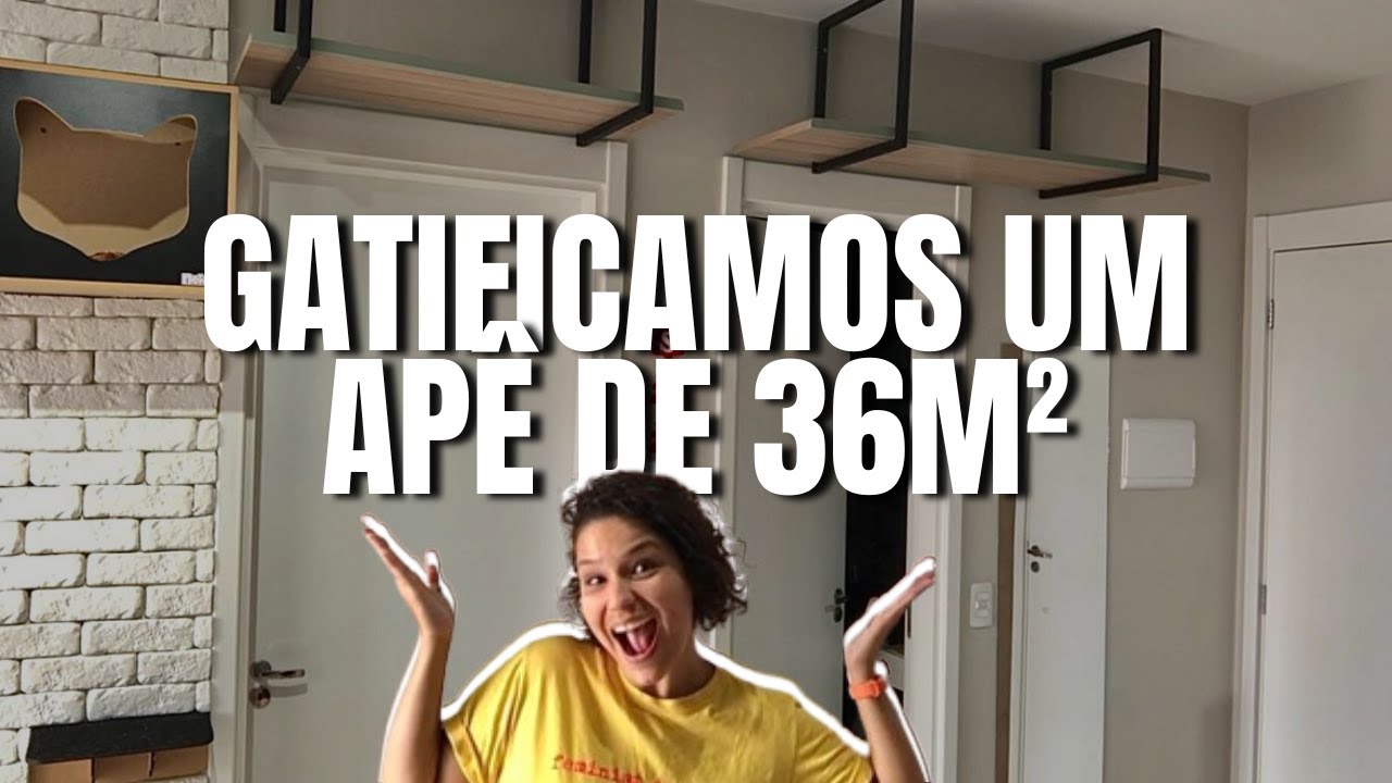 GATIFICAÇÃO DO MEU APARTAMENTO DE 36M²
