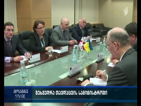 საქართველოს თავდაცვის მინისტრმა უკრაინელ სტუმრებს უმასპინძლა