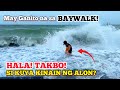 MAY GANITO NA SA BAYWALK! MUNTIK NG KAININ NG ALON!