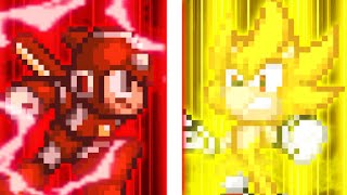 Sonic vs Mega Man | Collab Sprite Animation