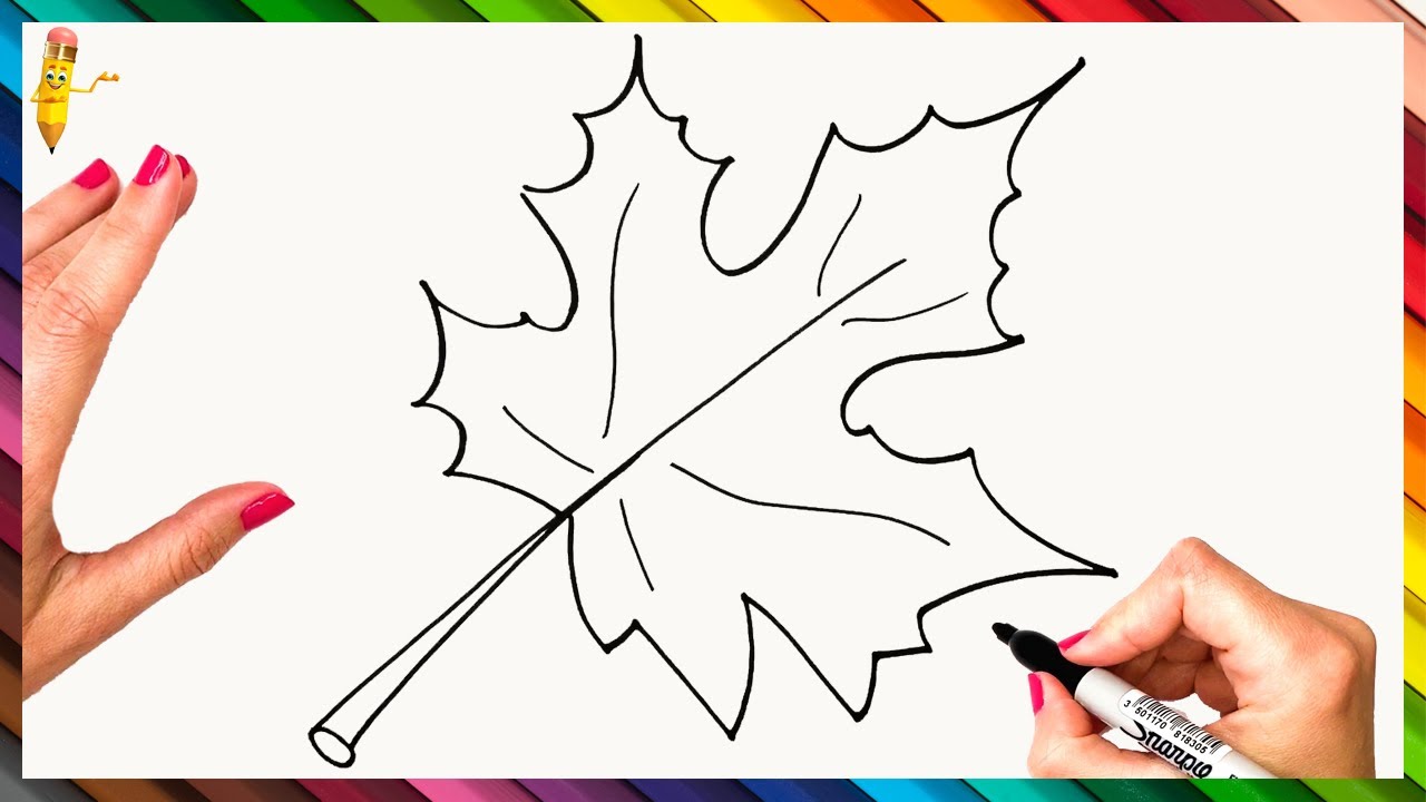 How to Draw Autumn Leaves