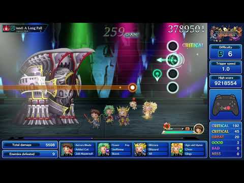 Theatrhythm Final Bar Line - Band: A Long Fall (Expert)
