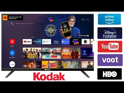 Kodak 32 inches HD Ready Android Smart LED TV 32HDX7XPROBL - (2021 Model) - kodak smart android tv