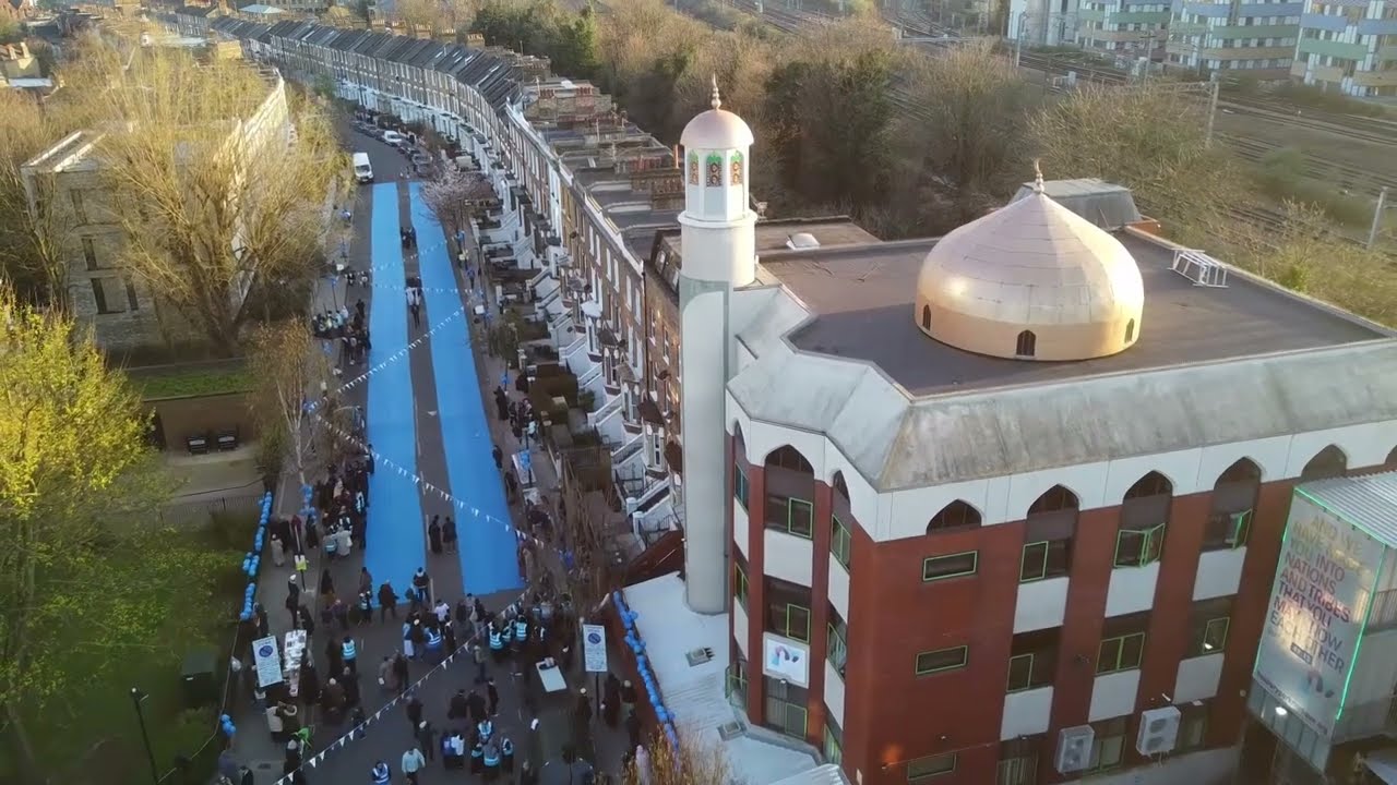 UK  & Europe Biggest  Outdoor Iftar Wow!