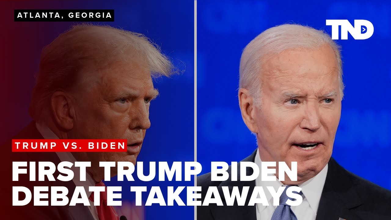 Takeaways from the first Biden Trump presidential debate - YouTube