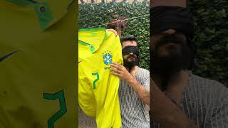 Descobrindo camisetas de times às cegas #futebol #vasco