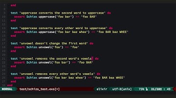Testing with ExUnit in Elixir