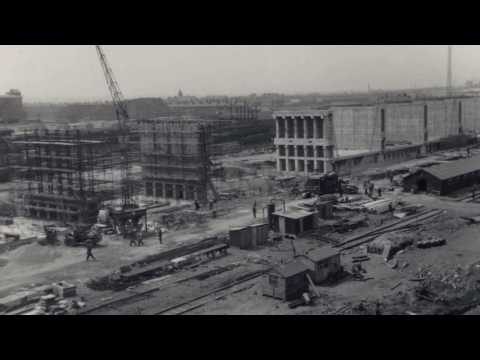 The building of Dorman long coke ovens in Southbank Middlesbrough , building took place from 1952 to 1957. The huge Coal bunker with the 'Dorman long' logo is a local landmark and can be seen from the A66 Music by cane creek.