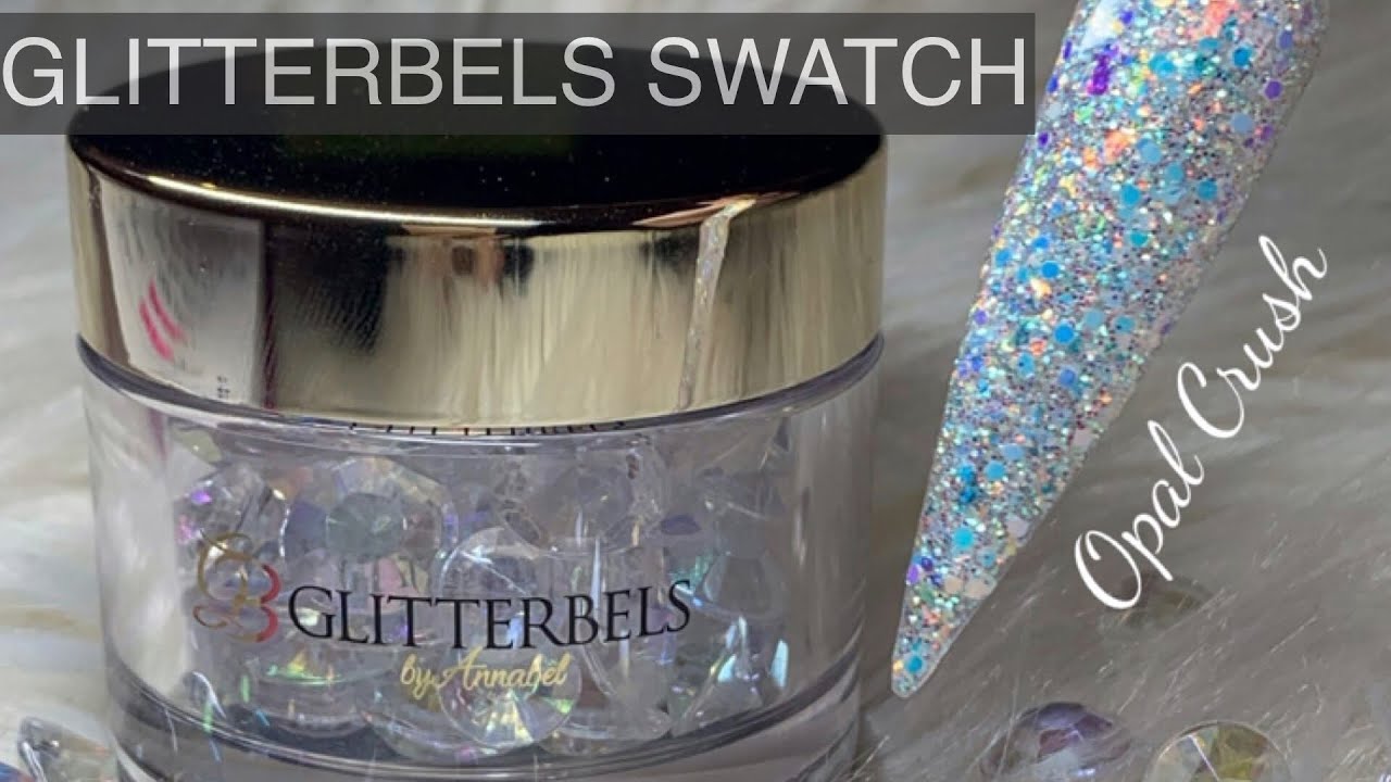 👌🏻 GLITTERBELS ACRYLIC SWATCHES | PRE MIXED GLITTERS👌🏻