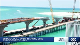 New Big Carlos Pass Bridge rising quickly, on track for 2026 completion