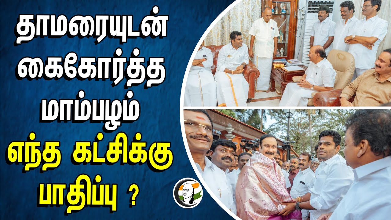 ⁣தாமரையுடன் கைகோர்த்த மாம்பழம் எந்த கட்சிக்கு பாதிப்பு? | PMK | BJP | NDA Alliance | Anbumani | Modi