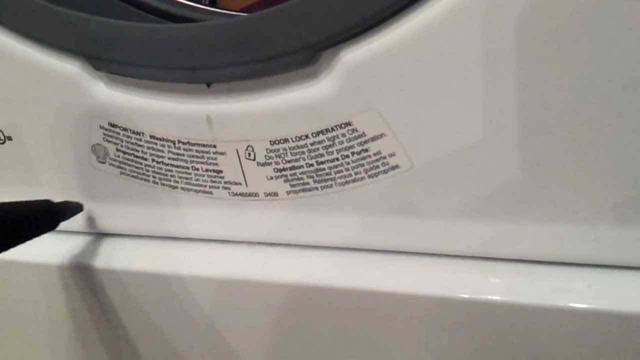 Crofton Steam Cleaner washing machine front YouTube