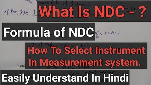 NDC, What is Number of Distinct Category, what is NDC.