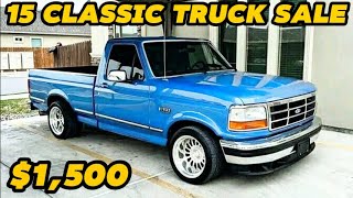 Don t Miss It 15 Classic Trucks For Sale Under 8 500