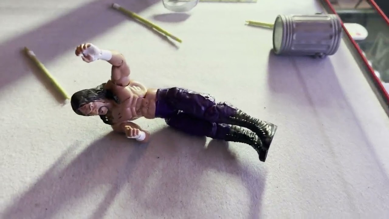 Custom SABU vs The Sandman EC3D Wrestling Figure Match
