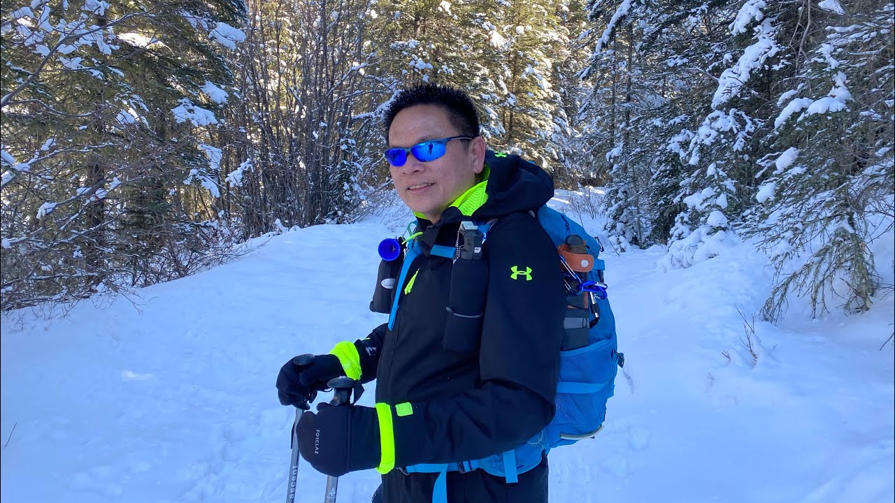 RIBBON CREEK TRAIL LOOP SNOWSHOEING ( March 16, 2023)