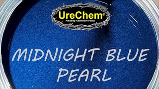 Midnight Blue Pearl Auto Paint 