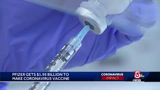 US signs  $2B contract with Pfizer for COVID-19 vaccine doses