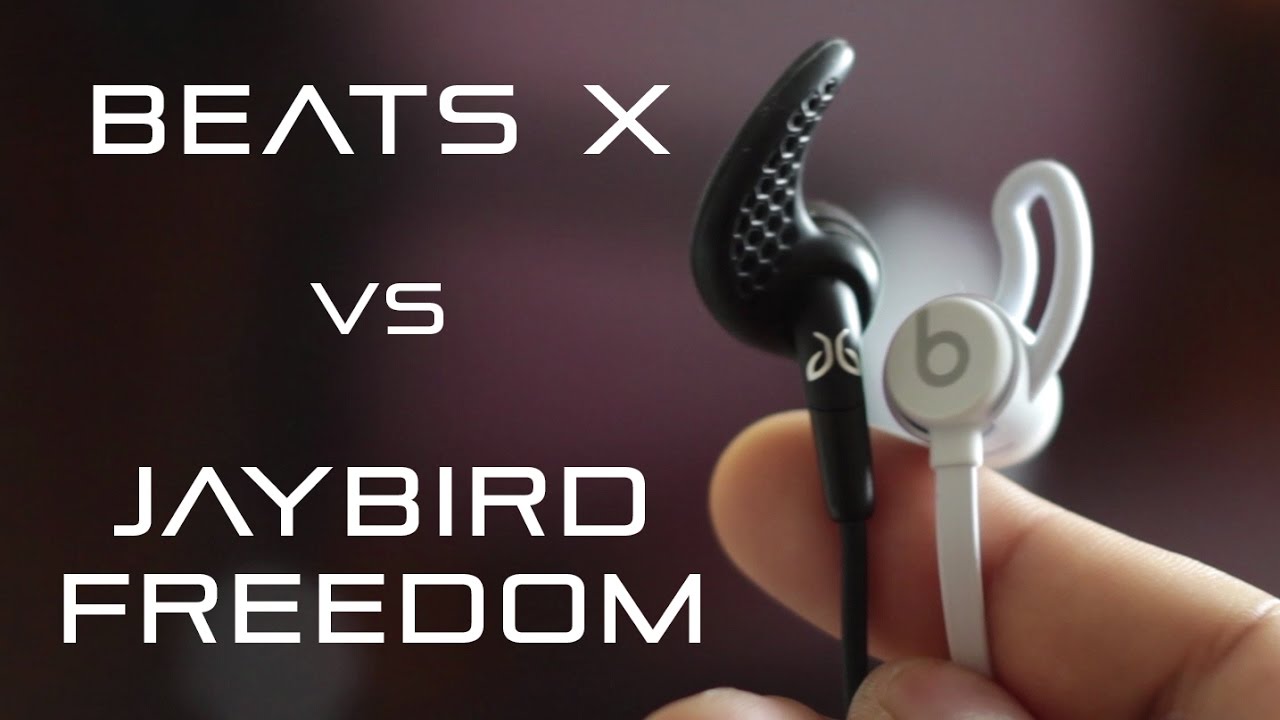 Beats X vs Jaybird Freedom Bluetooth Headphones Comparison YouTube