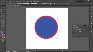 60 Second Illustrator Tutorial : Create a Double Stroke -HD-